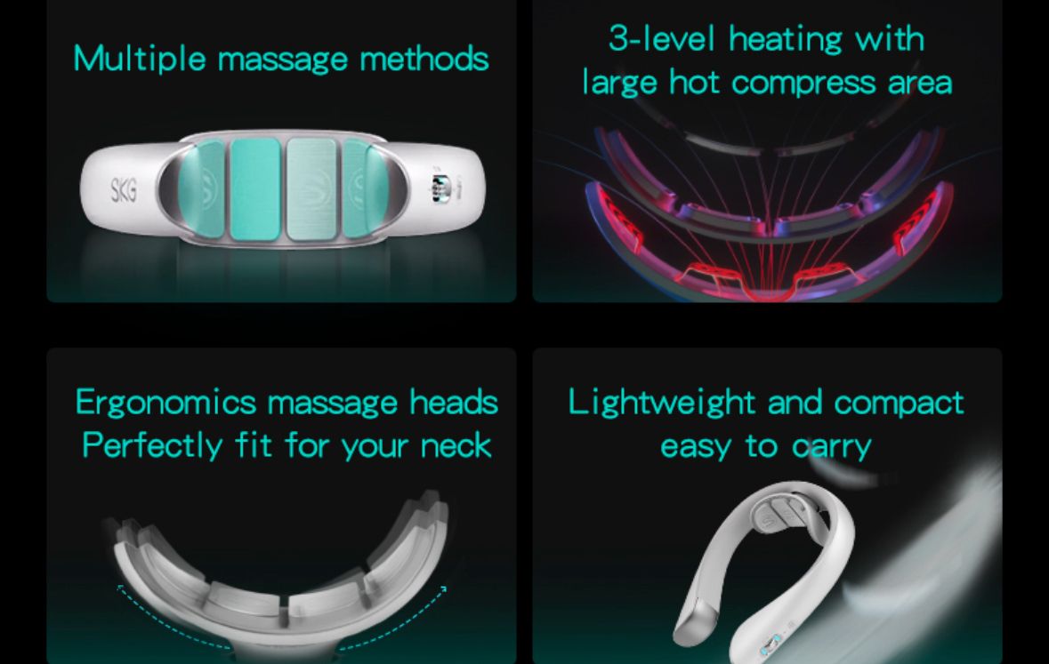 Smart Neck Massager- Instant Pain Relief Anywhere
